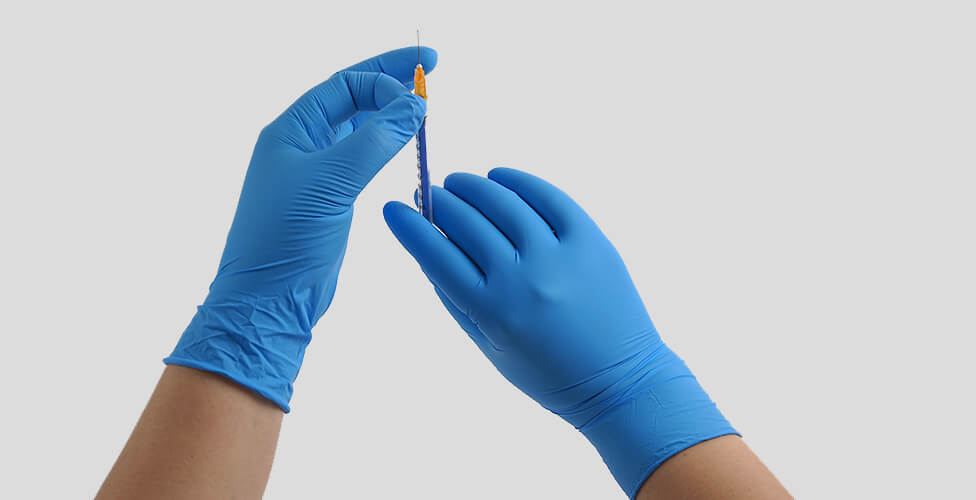 The Best Dental Gloves-FINITEX blue nitrile exam gloves